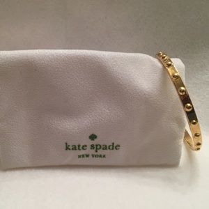 Kate Spade gold dot bangle bracelet